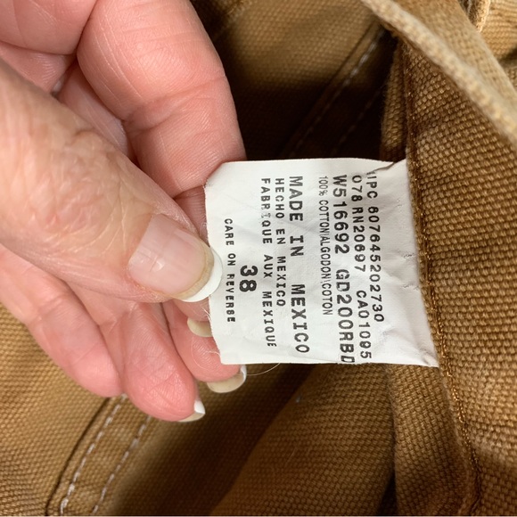 Dickies Canvas Relaxed Fit Carpenter Shorts Sz 38 - Picture 6 of 8